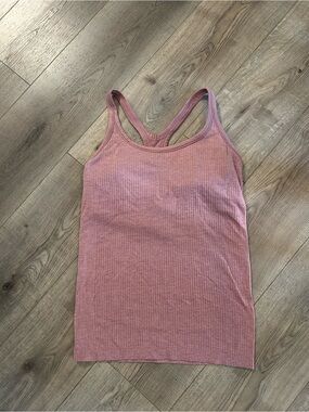 Lululemon Athletica Ribbed Tank in Mauve